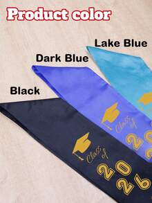 Custom Text And Photo Graduation Sash,Custom Stoles For Graduation 2026,Custom Picture Class Of 2026 Sash,Customizable Graduation Sash,Birthday Gifts. - Style a - View 8