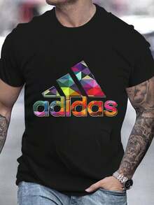 Men T-Shirts - 黑色 - 查看 1