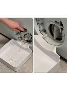 1pc Washing Machine Drain Tray, Laundry Room Essential Floor Protection Pan, Prevent Water Overflow, Durable Home Storage Solution Accessory, Suitable For Laundry Area Cleaning Supplies, Halloween, Wedding, Christmas, Candy Bag, Room Decor - Multicolor - View 10