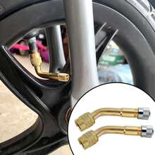 2pcs Balance Valves, Inflatable Extension Tube, Unicycle Air Valve, Extension Rod, Curved Extension Nozzle - Multicolor - View 11