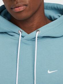 Nike Genuine Solo Swoosh Men's Thermal Lined Pullover Sweatshirt DX1355-464 - DX1355-464 - View 3