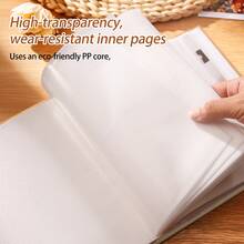 Large Capacity Memorial Photo Album, With 200 6-Inch Photo Pockets, Insertable Pages To Protect Photos From Damage, Perfect For Preserving Family Photos - 1PC - View 5