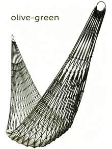 Multifunctional Nylon Hammock - Perfect For Outdoor Relaxation And Garden Entertainment, Random Pattern, Color And Packaging, Some Accessories May Be Shipped Randomly. Due To Manual Measurement, There May Be Slight Errors, New And Old Styles Are Shipped Randomly. - Nylon Hammock - View 8