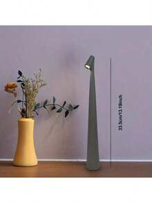 1/2 Buah Lampu Meja LED Desain Nordik Modern, Lampu Meja Pelindung Mata, Baterai Isi Ulang Terintegrasi, Daya Tahan Baterai Lama, Lampu Meja Kontrol Sentuh, Lampu Malam Portabel, Cocok Untuk Ruang Tamu, Kamar Tidur, Restoran, Kantor, Meja Samping Tempat Tidur dan Dekorasi Pencahayaan Lainnya, Hadiah Liburan - Cokelat - View 4