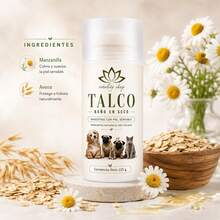Talco Baño En Seco Orgánico Para Perros, Gatos Y Hurones 125g. - Amarillo - Ver 2