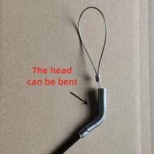 Car Door Opening Safety Airbag Tool With Ergonomic Handle And Coil Cable - Suitable For General Motors, Window And Door Installation/Repair, Vehicle Maintenance Precision Spring Mechanism, Retractable Cable Design, Durable Material - A - View 5