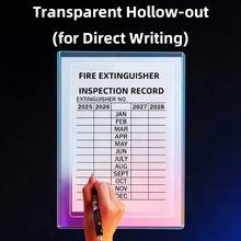 A4 Hollow Hard Plastic Transparent Display Frame, Insertable Folder, Card Holder, Badge Holder, Wall-Mounted Inspection Record Sheet, Home Office Wall Decor, Photo Certificate Artwork Display, Mother's Day Father's Day Graduation Gift - Multicolor - View 4