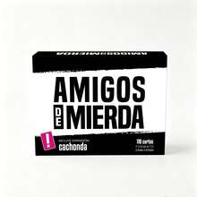 Amigos De Mierda Card Game – 110 Fun Scenario & Voting Question Cards For Adult Parties, Family Game Night & Social Gatherings – Perfect For Getting To Know Friends & Family Through Laughter & Hilarious Debates - Multicolor - View 7