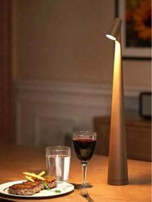 1/2 Buah Lampu Meja LED Desain Nordik Modern, Lampu Meja Pelindung Mata, Baterai Isi Ulang Terintegrasi, Daya Tahan Baterai Lama, Lampu Meja Kontrol Sentuh, Lampu Malam Portabel, Cocok Untuk Ruang Tamu, Kamar Tidur, Restoran, Kantor, Meja Samping Tempat Tidur dan Dekorasi Pencahayaan Lainnya, Hadiah Liburan - Cokelat - View 6