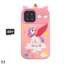 Kids Smart Phone, Wonderful Present For Little Ones Aged 3‑10, Portable Toy Cell Phone For Family Outings And Daily Entertainment, Complimentary SD Memory Card Included. - Multicolor - View 17
