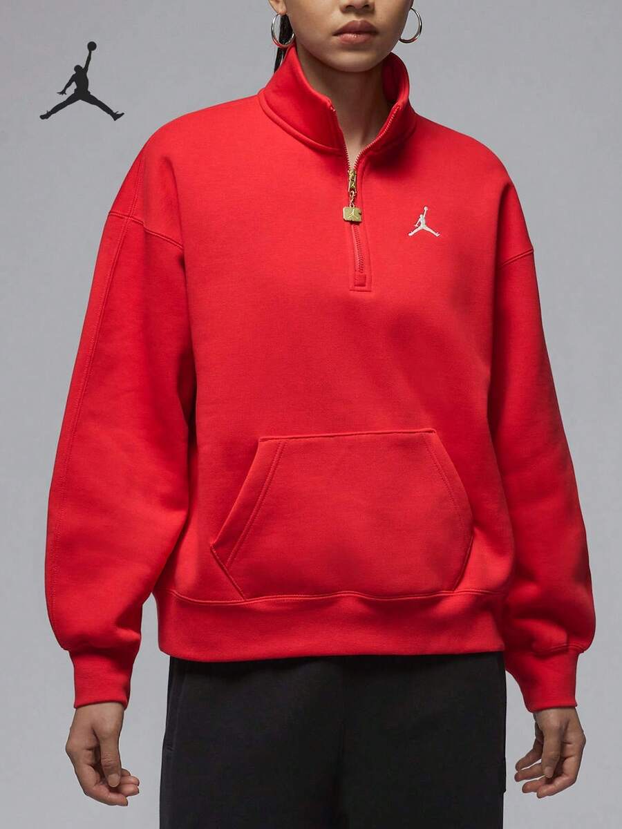 Nike Authentic JORDAN Women's Sports Training Basketball Fitness Sweatshirt IB5602-657 - IB5602-657 - View 1