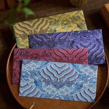 Envelope & Letter Set, Nine Heavens Cloud Pattern Series, Size 22*11cm, Invitation Card, Includes 3 Sheets Of Letter Paper, 1 Wax Seal Sticker, Wax Seal Envelope - Rectangle - View 3
