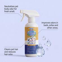 Pet Odor Eliminator Spray For Cats And Dogs, Decomposes Urine Odor At The Source, Cat Litter Box Dog Bed Indoor Deodorizer, Pet Home Air Freshener Spray, Gentle Action, Won't Irritate Pet's Nose. Dries Quickly After Spraying, Doesn't Wet Fur. Elegant Fragrance, Creates A Comfortable Living Environment. Suitable For Cats, Dogs And Other Pets. A Gift For Family And Friends - 120ml - View 9