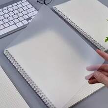 1pc A5 Spiral Grid Notebook With Flexible Cover - Made Of Smooth Thick Paper, Suitable For Work, Study And Sketching - A5 lined - View 6