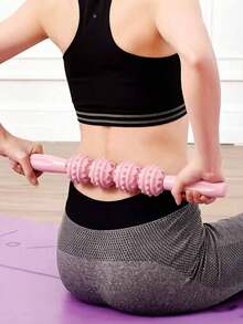 360° Anti-Cellulite Mini Massager Set/Round Massage Roller - Lymphatic Detox Massager - Muscle Roller, Deep Fascia Massage, Eliminate Cellulite, Suitable For Legs/Thighs/Buttocks, Anti-Cellulite Roller Makes Skin Smooth - Pink Set - View 5