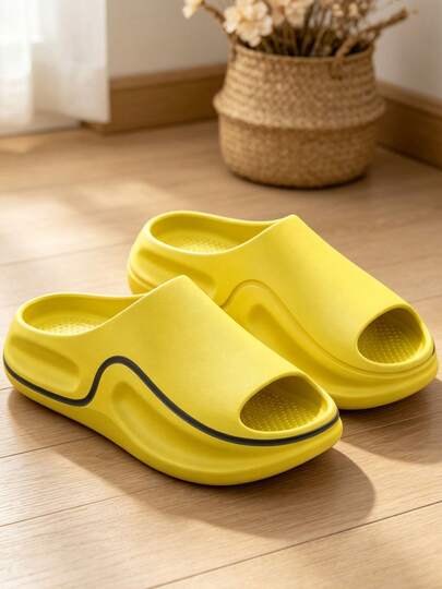 Men's Comfortable Summer Sandals, Non-Slip Quiet Durable Sole, Unisex Style, Suitable For Indoor And Outdoor Wear