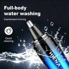 HIENA Electric Nose Hair Trimmer, USB Rechargeable Portable Nose/Ear Hair Trimmer, Low Noise Painless Facial Hair Trimmer, Suitable For Men And Women, 4 Colors Available - Nose Hair Remover - View 9