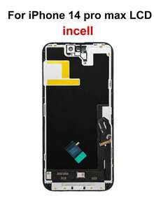 Pantalla de reemplazo INCELL compatible con iPhone X, XR, XS Max, 11 Pro Max, 12 Pro Max, 13 Mini, 12 Mini, 14 Pro Max, 16 Pro Max, 15 Plus - Negro - Ver 17