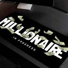 Gaming Mouse Pad – "Million-Dollar" Desktop Design – Stylish Desk Accessory For Gamers And Office Enthusiasts - Mouse Pad - View 3