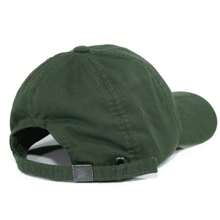 Women Baseball Cap - Military Green Embroidered Beige - View 3