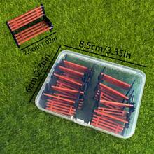 Mini Park Bench Model, Plastic Micro Landscape Ornament, Simulation Street Park Chair For Diorama, Railway Scenery, Dollhouse Scene Building Decor - H - View 14