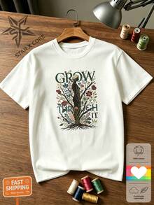 Women T-Shirts - 白色 - 查看 2