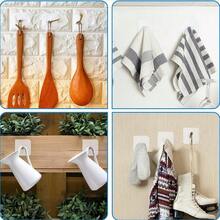 30pcs [Picture Frame Hanging Artifact]Punch-Free Wall Hanging Picture Nails Photo Album Picture Frame Wall Hanging Non-Marking Nails Wall Nails Hooks - Clear - View 5