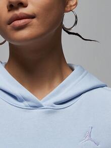 Nike Authentic JORDAN Women's Loose Knit Sweatshirt Pullover HJ1347-407 - HJ1347-407 - View 4