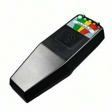 New 5-LED EMF Meter Magnetic Field Detector Ghost Hunting Paranormal Equipment Tester Portable Counter Professional EMF Meter Tester - Multicolor - View 9