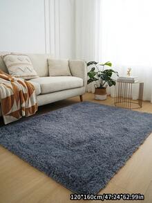 Living Room Rug Soft Fluffy Plush Carpet Bedroom Large Size Plush Rug Non-Slip High Pile Modern Indoor Carpet - Upgrade D35 Gray Long Hair - View 18