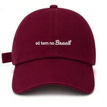 Women Baseball Cap - Vino blanco bordado - Ver 1