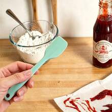 1/4pcs Heat-Resistant Silicone Spatula, Cream Cake Smoother, Jam Stirring Scraper, Baking And Cooking Tool Kitchen Scraper, Suitable For Baking, Stirring, Scraping, Cooking Silicone Spatula, Baking Accessories, Ideal Choice For Kitchen Use. - Multicolor - View 5