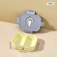 Bento Box Adult, Compartment Food Container, Microwavable Lunch Containers, PP Meal Prep Containers With Dividers, Leakproof Student Lunch Box With Lid, Divided Food Storage Containers, Adult Lunchable Snack Containers, Travel Food Containers - Multicolor - View 30