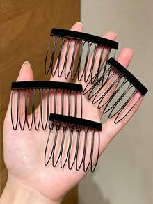 20/16/8/6/4pcs Practical Hair Accessories, Invisible Hair Combs, Side Volume Hair Clips, Small Fringe Hair Clips, Top Volume Clips, For Hairstyling, Makeup Fixing And Holiday Gift Hair Accessories - Multicolor - View 7
