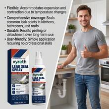 100ML Leak Sealing Spray, Fast-Sealing Waterproof Repair Spray, Durable Adhesive Sealant, Anti-Aging Flexible Coating, Suitable For Roof, Wall, Pipe, Gutter, Window Frame, Home Leak Repair Sealing Supplies (Randomly Shipped In Two Packaging Styles) - Waterproof Sealant Repair Spray - View 9