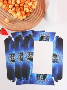 6pcs/12pcs/24pcs Anime Cartoon Theme Party Candy Boxes, Halloween Theme Party Gift Boxes, Candy & Cookie Boxes, Party Favor Bags, Party Gift Boxes, Suitable For Birthday Party, Candy & Popcorn Box Decoration, Applicable For Back To School Season Party, Essential Holiday Party Supplies - Multicolor - View 4