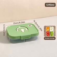 Bento Box Adult, Microwavable Divided PP Lunch Box With Lid, Leak-Proof Salad Container For Lunch, Cute Japanese Bento Box For School Student, Small Lunch Containers With Lids, Fruit Containers For Lunch Box - Multicolor - View 24