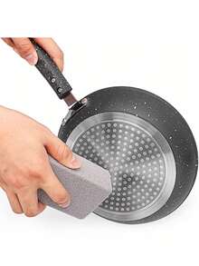 Natural Pumice BBQ Cleaning Stone, Effectively Removes Stains And Burnt Residue, Ideal For Camping, Picnic And Kitchen Use, Perfect Gift For Father's Day, Graduation And New Year - B - View 1