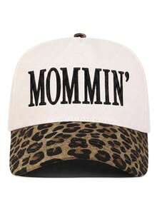 BONNY BOOM 1pc Mommin Embroidered Vintage Unisex Baseball Cap/Trucker Hat, Y2K Outdoor Sun Protection Beach Hat, Adjustable For Spring/Summer/Autumn, Travel, Vacation, Perfect Gift For Halloween, Christmas, Mother's Day, Thanksgiving, Bachelorette Party, Carnival - MOMMIN - View 6
