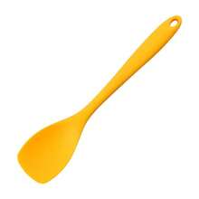 Silicone Spatula Cooking Spoon, Salad Stirring Spoon, Non-Stick Spatula, Silicone Cookware Utensils, Baking Spreader, Suitable For Cooking, Baking, Stir-Frying, Mixing And Scraping, Kitchen Utensils And Kitchen Supplies - Multicolor - View 7