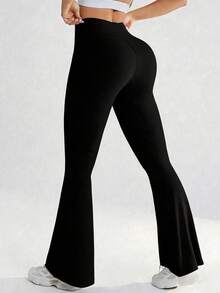 Women Leggings - Black - View 2