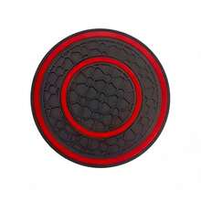 1/2/4PCS Car Cup Holder Coaster, Anti-Slip Silicone Cup Mat, Universal Fit For Most Vehicles, Noise Reduction, Spill Proof, Shockproof, Waterproof, Washable, Car Interior Accessories For Women Men  - 2pc Circular Car Coaster - View 21