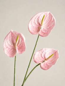 8/4/1pc Artificial Pink Bird Of Paradise Flower, Faux Bird Of Paradise, Plastic Long Stem Artificial Plant, Suitable For Party Home Vase Decoration, Wedding Table Arrangement, Indoor Decor, DIY Bouquet, Women's Gift - Light Pink - View 1