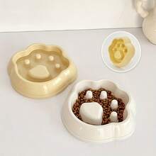1pc Pet Slow Feeder Bowl, Dog/Cat Food Dish - Multicolor - View 14