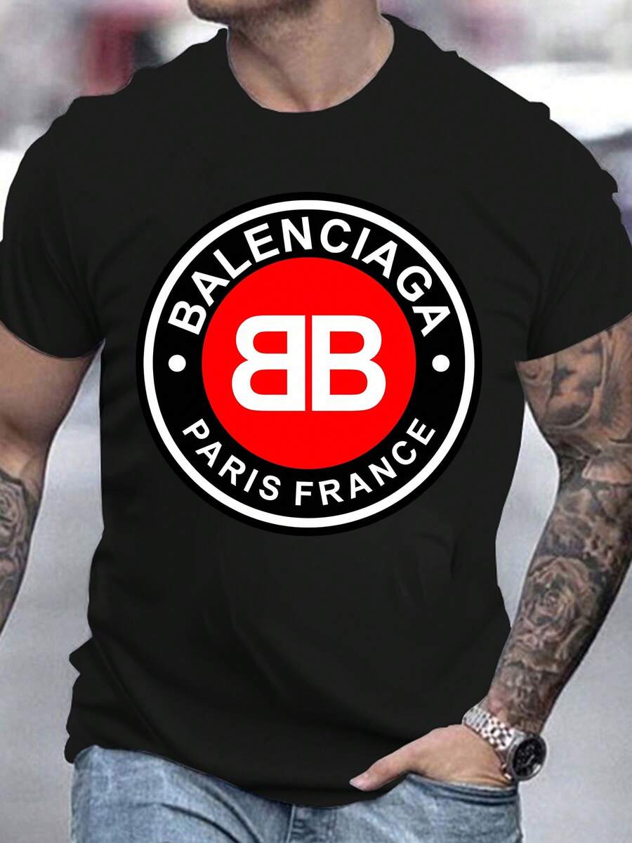Camisetas de hombre - Negro - Ver 1