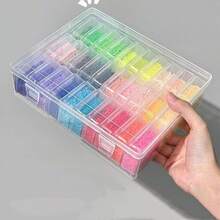 30-Grid Transparent Plastic Storage Box With Small Storage Boxes - Durable Home Organizer For Beads, Jewelry And Small Items - Clear - View 4