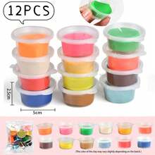 Children's Dinosaur Clay Set, Modeling Clay With Multiple Dinosaur Shaped Molds And Pressing Tools, Develops Children's Fine Motor Skills And Creative Ability. Suitable For Home Desktop Crafts, Outdoor Picnic Play, Parent-Child Interaction DIY, Perfect Gift For Christmas, Halloween, Birthday Party. - Multicolor - View 13