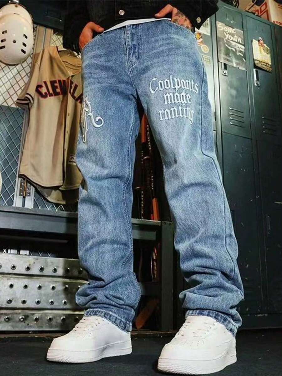 Men Jeans - Azul - View 1
