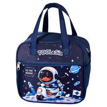 1pc Large Insulated Lunch Bag, Cute Cartoon Design, Suitable For Office Workers, Students, Outdoor Picnic, Multi-Purpose, Can Be Used As Birthday Gift And Holiday Gift - View 5