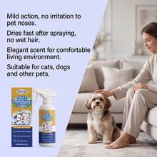Pet Odor Eliminator Spray For Cats And Dogs, Decomposes Urine Odor At The Source, Cat Litter Box Dog Bed Indoor Deodorizer, Pet Home Air Freshener Spray, Gentle Action, Won't Irritate Pet's Nose. Dries Quickly After Spraying, Doesn't Wet Fur. Elegant Fragrance, Creates A Comfortable Living Environment. Suitable For Cats, Dogs And Other Pets. A Gift For Family And Friends - 120ml - View 11
